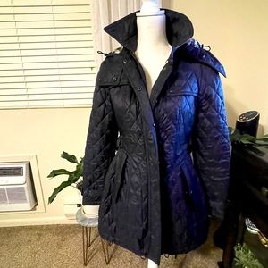 Burberry Brit hooded jacket.